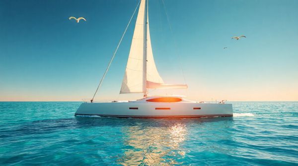 Explorez l'aventure nautique avec un trimaran à trois coques
