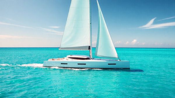 Explorez l'aventure nautique avec un trimaran à trois coques