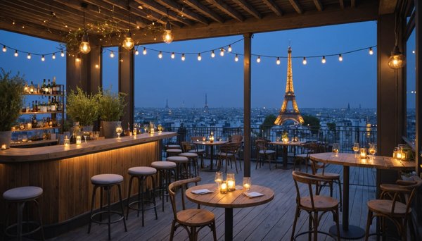 Top choix de bars rooftop à petit prix à paris en 2025